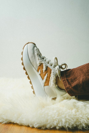 【予約販売】SUEPRCAMPO-F スエードボア厚底スニーカー