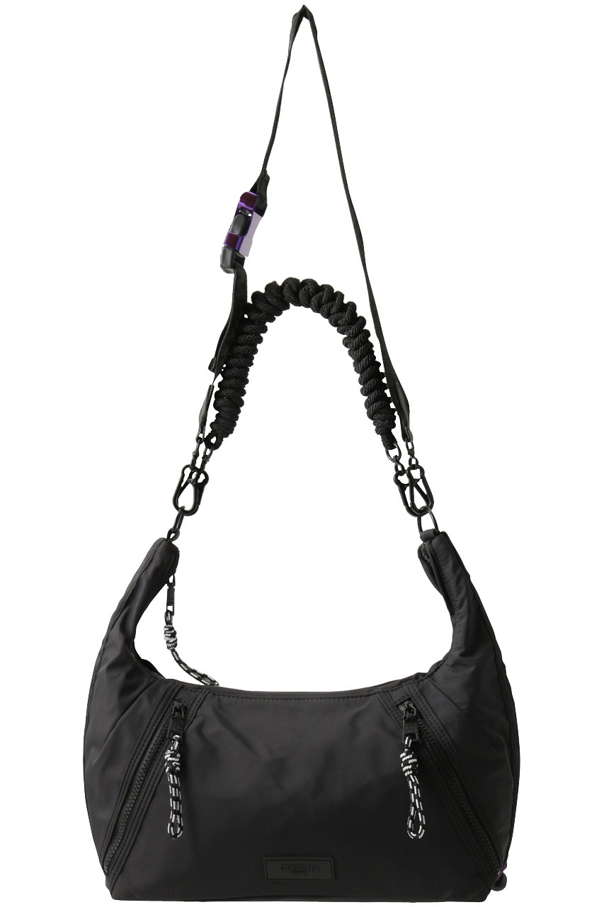 スティーブ・マデン/STEVE MADDENのBSYNTH ナイロンコンビショルダーバッグ(ブラック/S.MADDEN BSYNTH-VA)