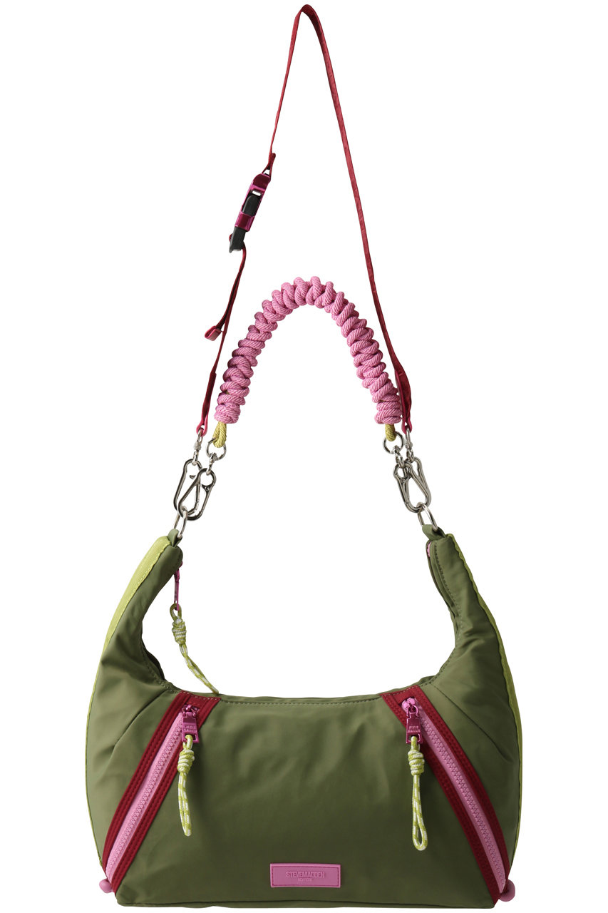 STEVE MADDEN BSYNTH ナイロンコンビショルダーバッグ (オリーブ, F) スティーブ・マデン ELLE SHOP STEVE MADDEN BSYNTH ナイロンコンビショルダーバッグ (オリーブ, F) スティーブ・マデン ELLE SHOP