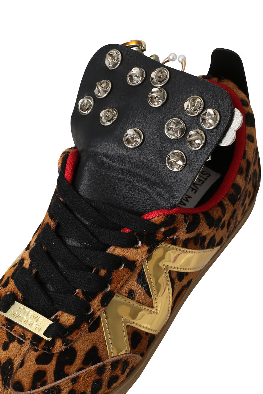 (取寄) スティーブマデン レディース コロン Steve Madden women Cologne Leopard Multi STEVE MADDEN(スティーブ・マデン)｜DIVULGE-L バッジ付レオパード
