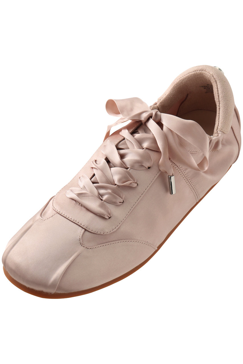 ARTISTE サテンレースアップバレエスニーカー