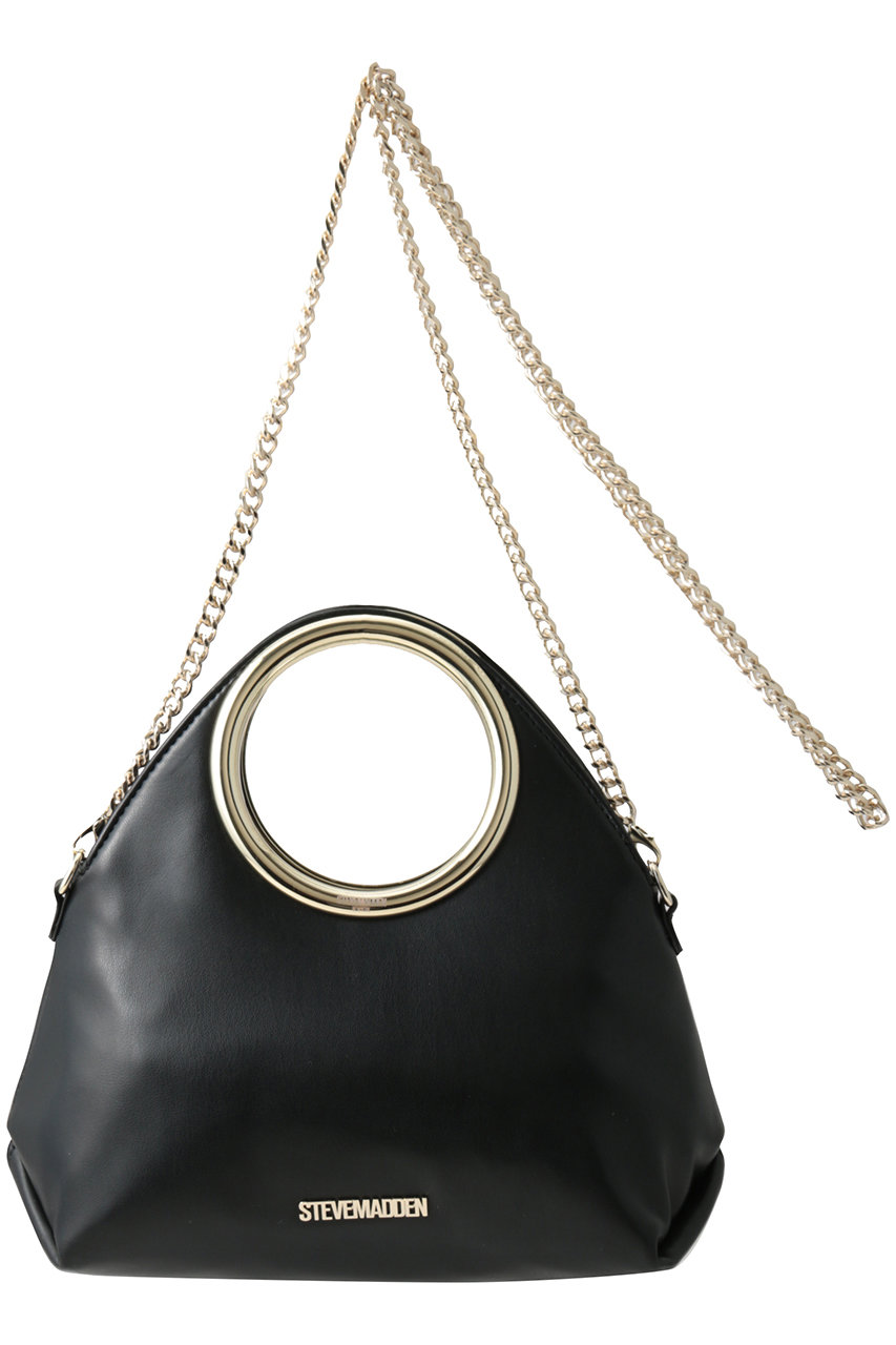 スティーブ・マデン/STEVE MADDENのBFIORA リングハンドル2WAYミニバッグ(BLK/S.MADDEN BFIORA-XS)