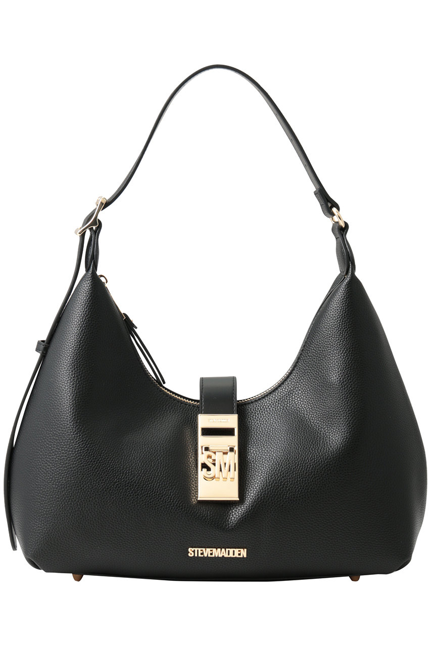 スティーブ・マデン/STEVE MADDENのBOVIE メタルアクセントショルダーバッグ(BLK/S.MADDEN BOVIE-XS)