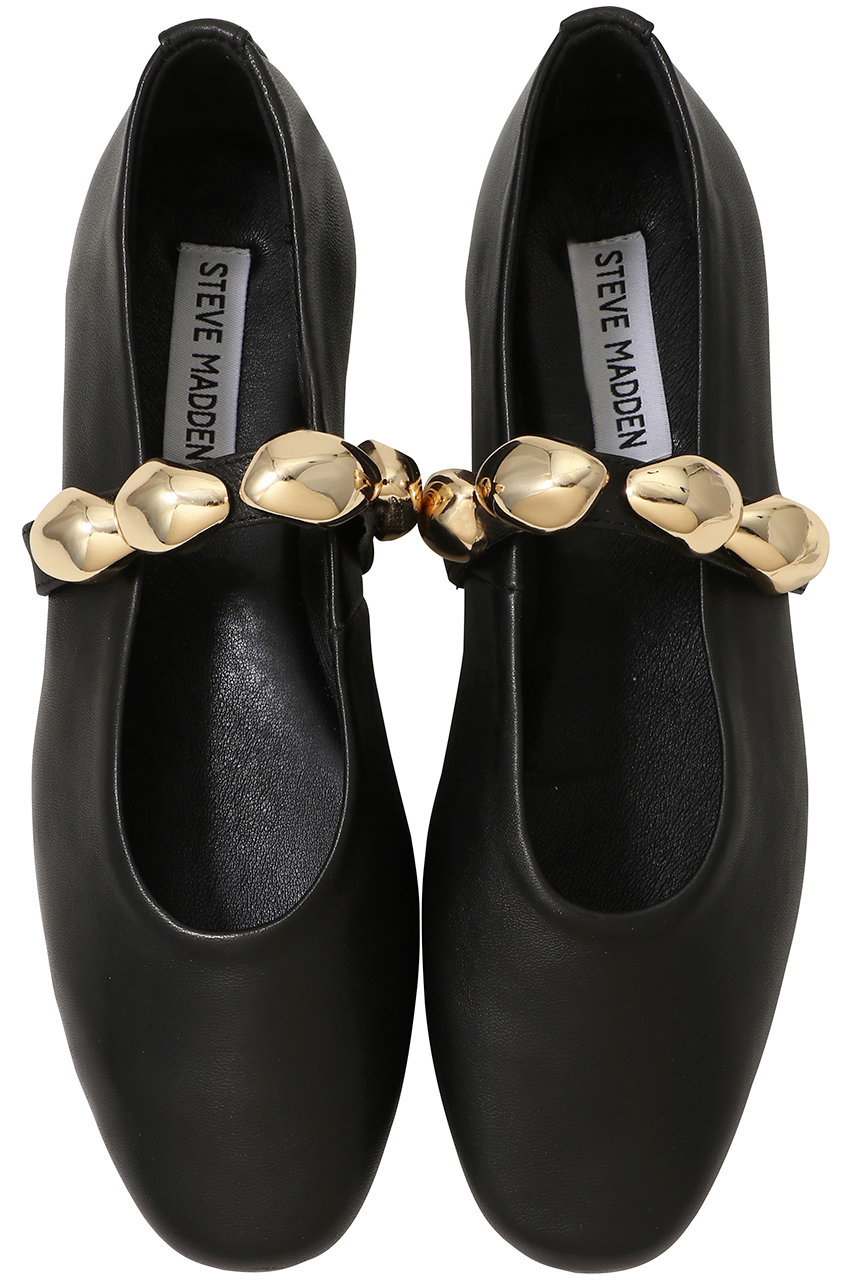 スティーブ・マデン/STEVE MADDENのPOPPIN ビジューフラットパンプス(BLK/LT/S.MADDEN POPPIN-XS)