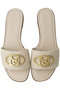 KORA 2.0-XSオーバルロゴモチーフフラットサンダル スティーブ・マデン/STEVE MADDEN BONE
