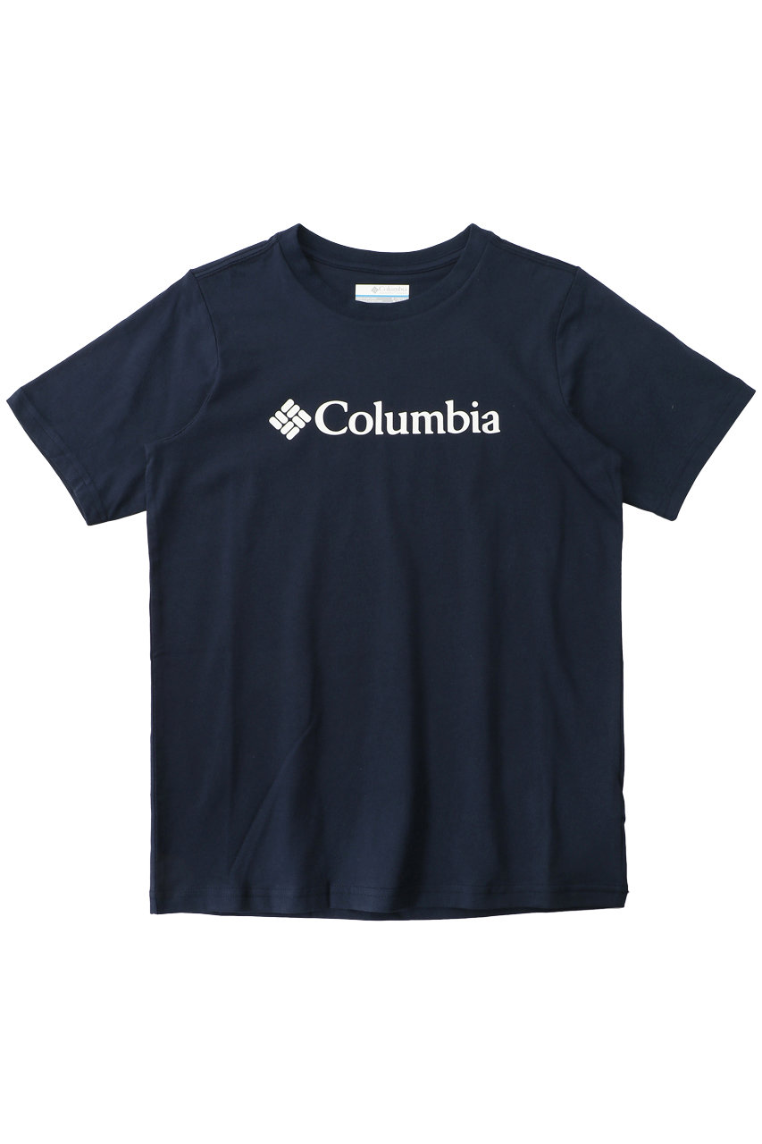 SALE 【31%OFF】 Columbia コロンビア 【Kids】CSCベーシックロゴ ユースショートスリーブ ネイビー