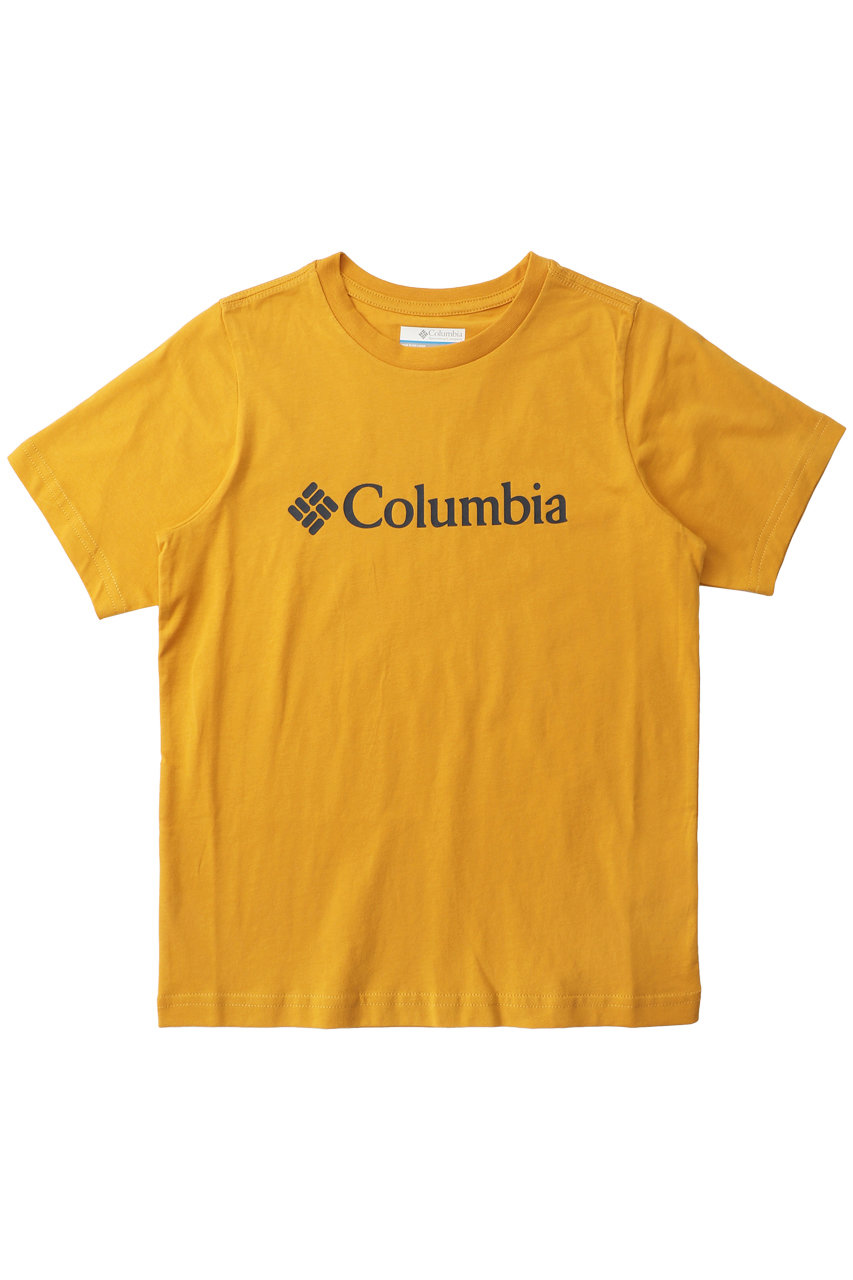 SALE 【31%OFF】 Columbia コロンビア 【Kids】CSCベーシックロゴ ユースショートスリーブ イエロー