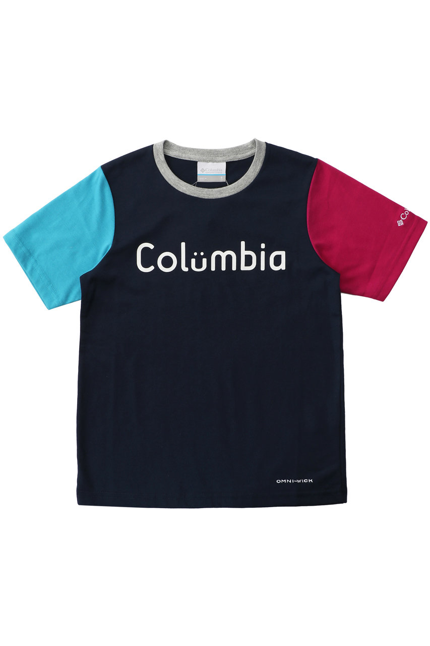 SALE 【31%OFF】 Columbia コロンビア 【Kids】チャイルズハイツ ユースショートスリーブTシャツ ネイビーマルチ