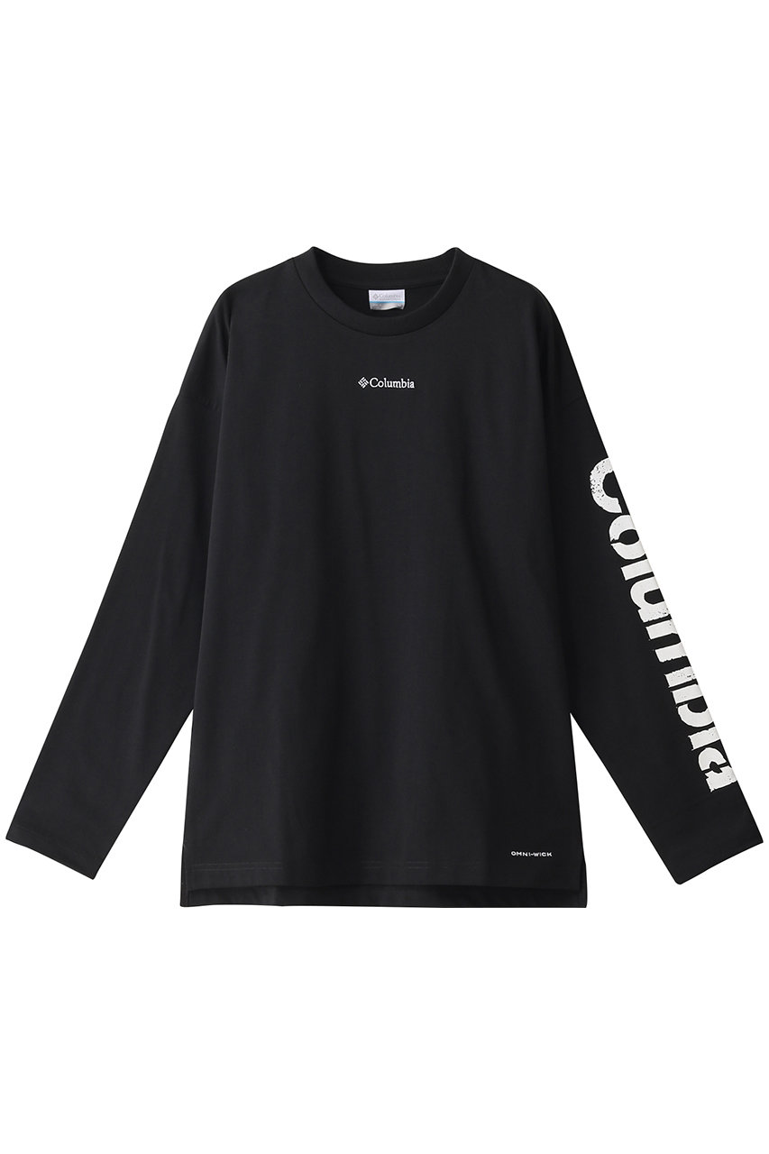 Columbia コロンビア メンズ(MENS)【Collaboration with Tsutomu Moriya】ビッグイエローメドー ロングスリーブTシャツ ブラック