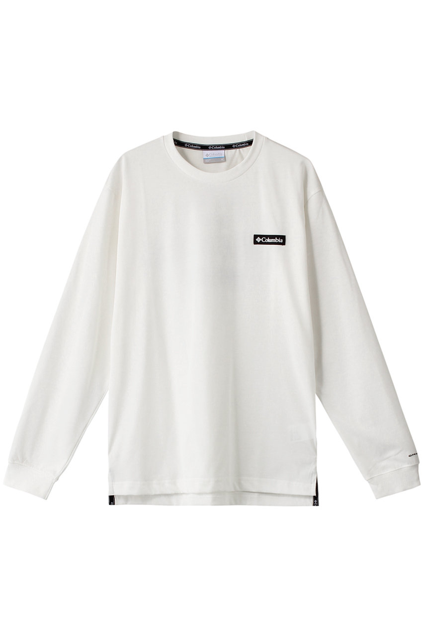 ＜ELLE SHOP＞ Columbia 【MEN】ロックトゥーブルックロングスリーブTシャツ (ホワイト M) コロンビア ELLE SHOP