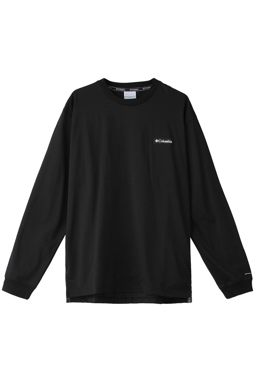 ＜ELLE SHOP＞ Columbia 【MEN】ロックトゥーブルックロングスリーブTシャツ (ブラック S) コロンビア ELLE SHOP画像
