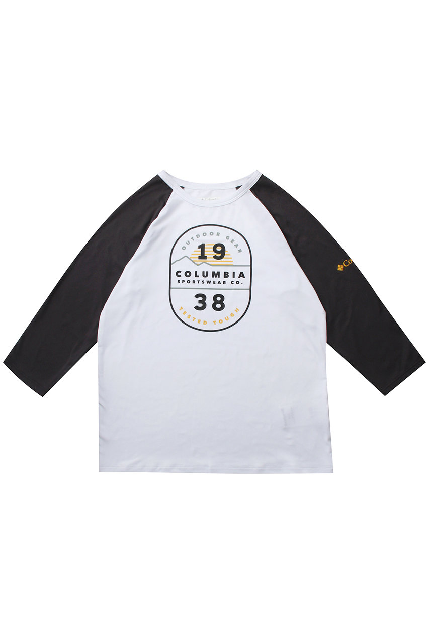Columbia 【Kids】アウトドアエレメンツ3/4スリーブシャツ (ホワイト, M) コロンビア ELLE SHOP