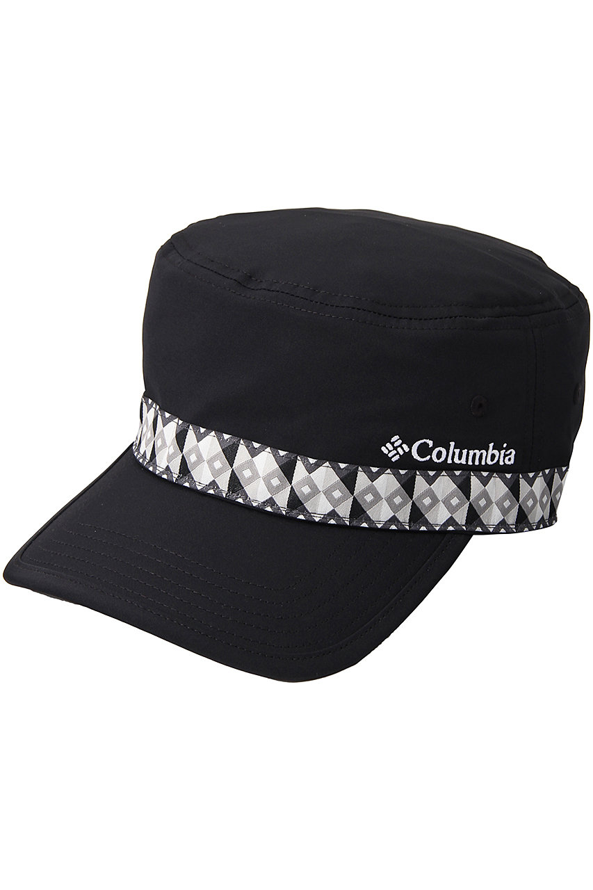 ＜ELLE SHOP＞ Columbia 【UNISEX】ウォルナットピークキャップ (Black O/S) コロンビア ELLE SHOP