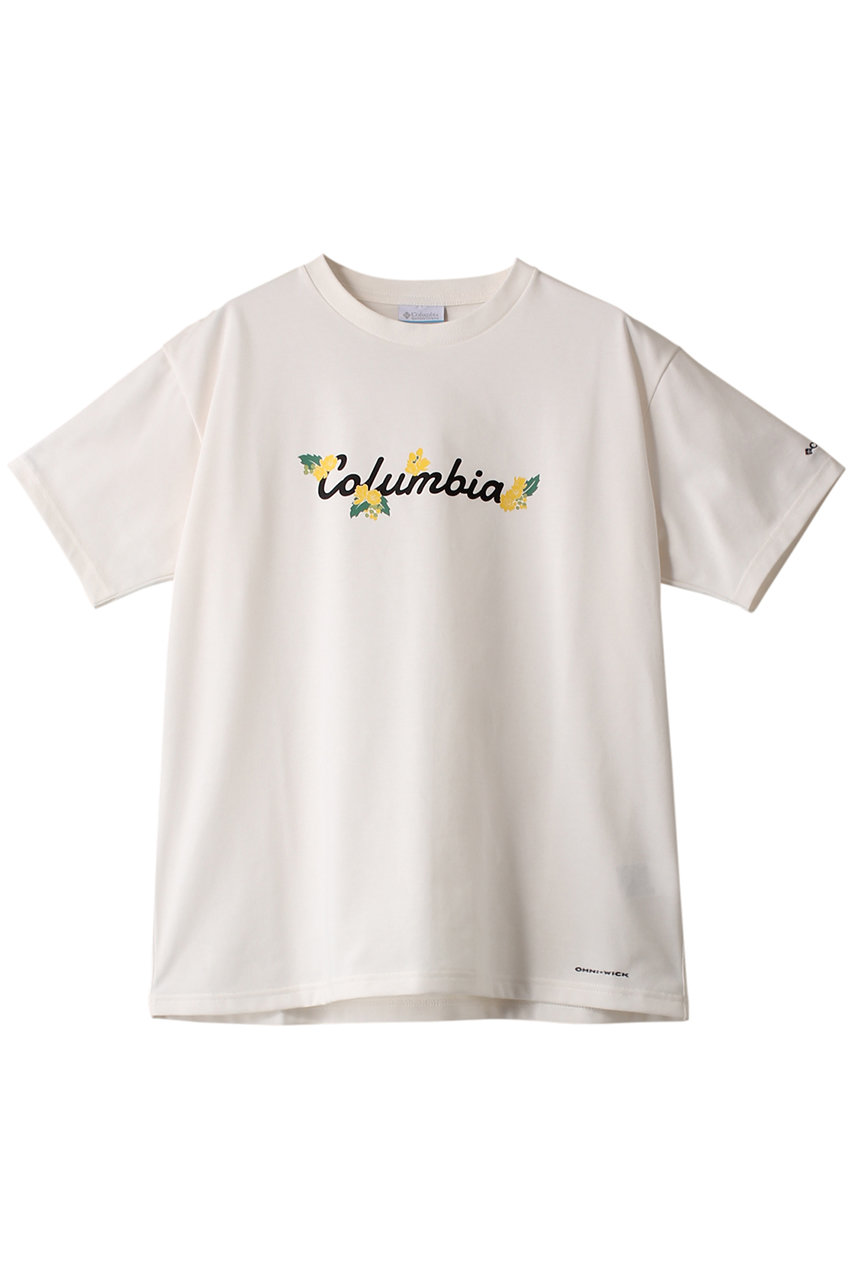 Columbia ウィメンズチャールズドライブショートスリーブTシャツ (Sea Salt, M) コロンビア ELLE SHOP