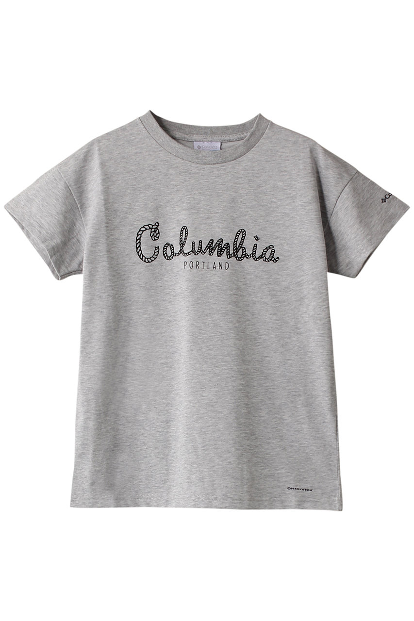 Columbia ウィメンズヤハラフォレストショートスリーブTシャツ (Columbia Grey Heathe, S) コロンビア ELLE SHOP