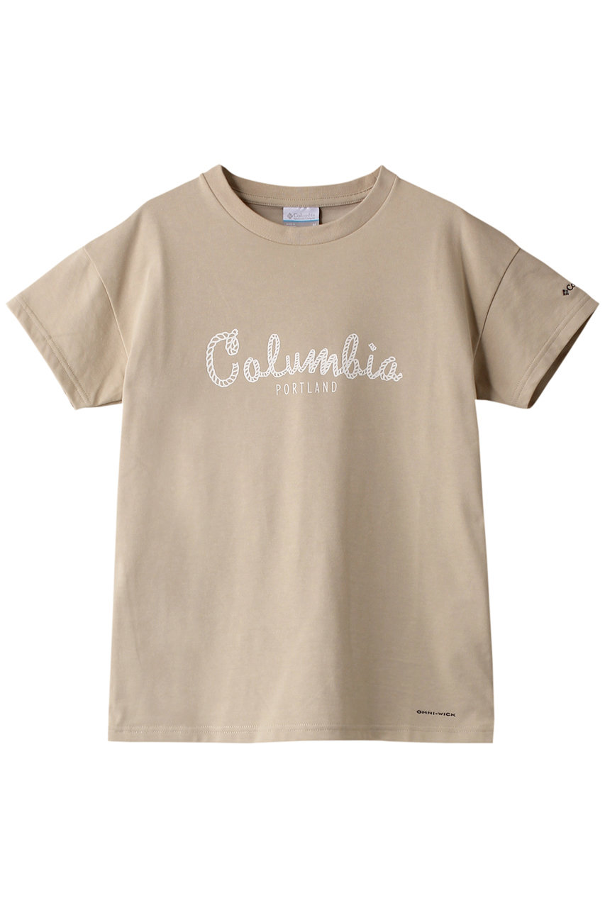 Columbia ウィメンズヤハラフォレストショートスリーブTシャツ (Ancient Fossil, XL) コロンビア ELLE SHOP