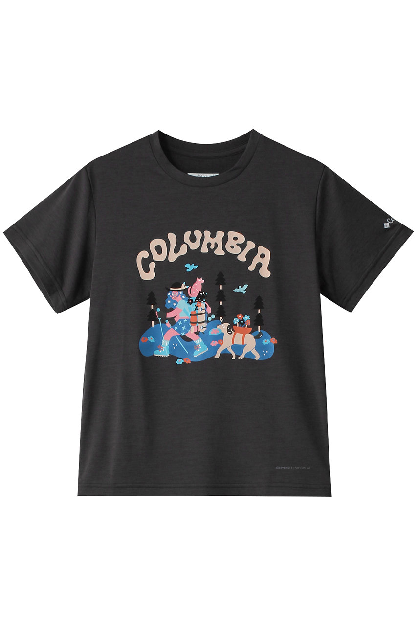 Columbia 【Kids】ユースエンジョイマウンテンライフサマーショートスリーブTシャツ (Shark, XS) コロンビア ELLE SHOP