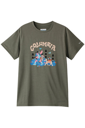 コロンビア/Columbiaの【KIDS】ユースエンジョイマウンテンライフサマーショートスリーブTシャツ Cypress L(200200/200201)