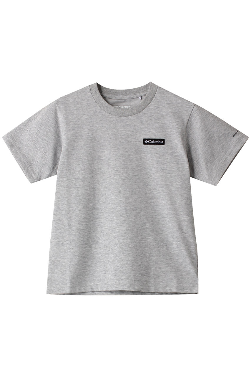 Columbia 【Kids】ユースナイアガラアベニューグラフィックショートスリーブTシャツ (Columbia Grey Heathe, XXS) コロンビア ELLE SHOP