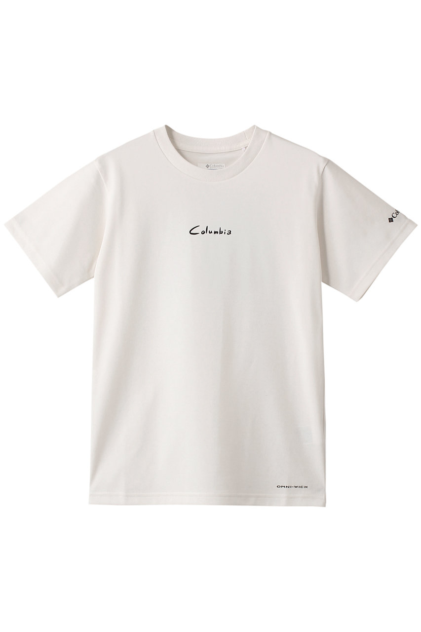 コロンビア/Columbiaの【Kids】レークトゥーアべニューショートスリーブTシャツ(Sea Salt・Tent Print/PY0205)