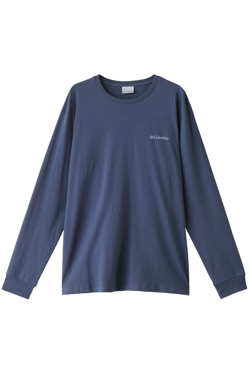 コロンビア/Columbiaの【MEN】エクスプローラーズキャニオンロングスリーブTシャツ(Dark Mtn・ Torn Sunsc/AJ5272)