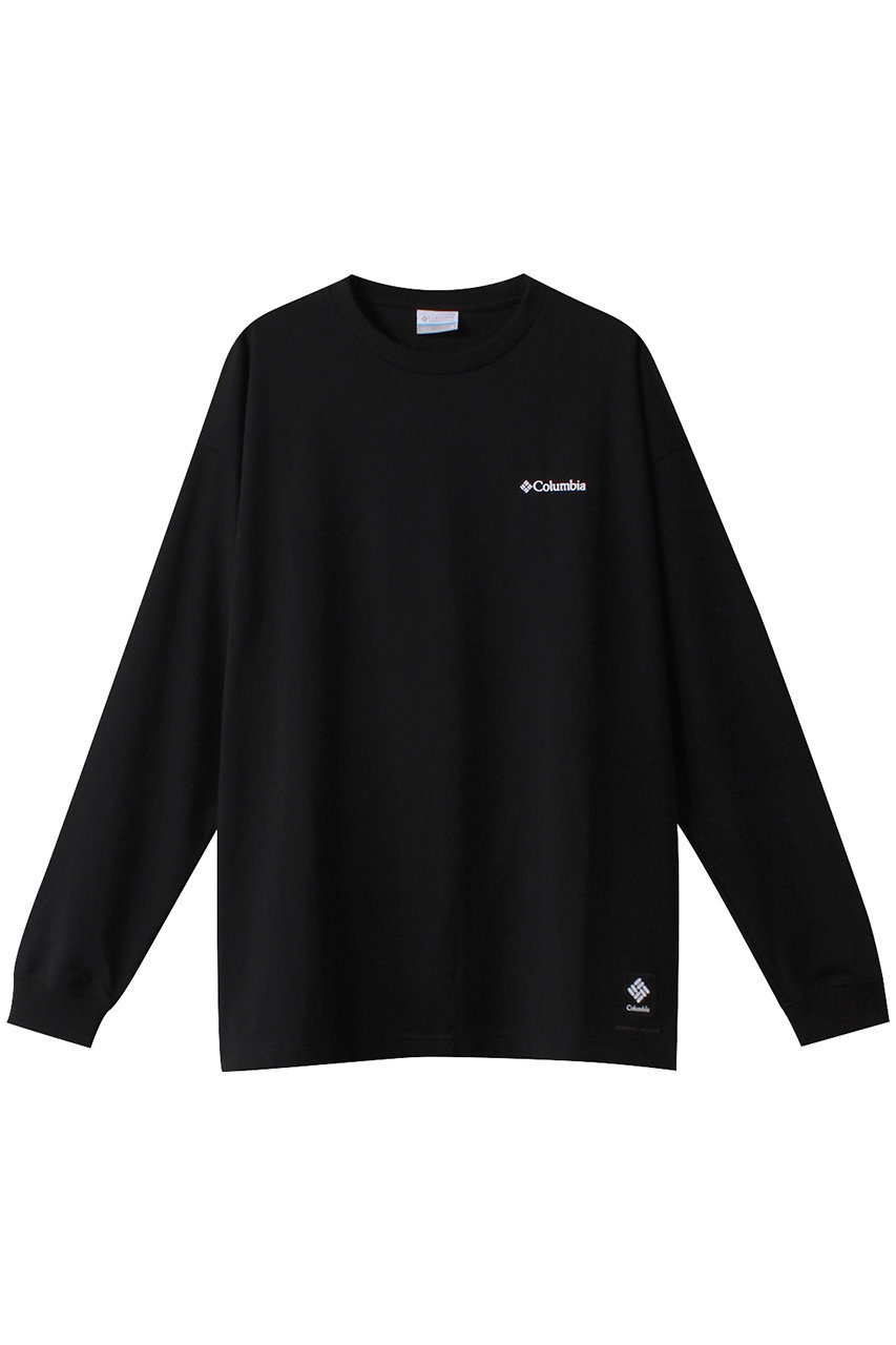 コロンビア/Columbiaの【UNISEX】ロストブルックロングスリーブグラフィックTシャツ(Black/PM0325)