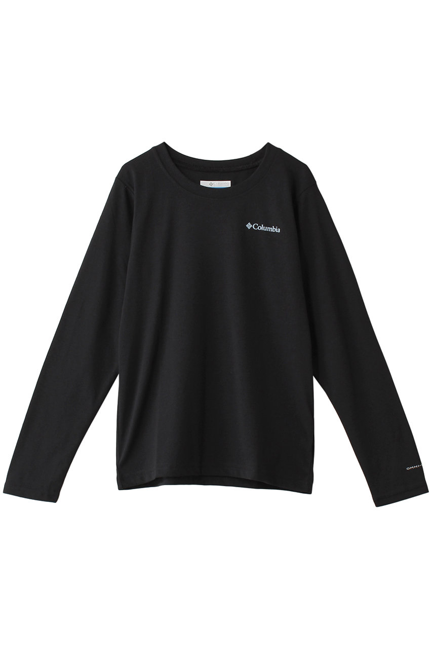 コロンビア/Columbiaの【Kids】ラプードルパスロングスリーブTシャツ(Black・Arid Trails/AB0885)