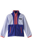 【KIDS】バックボールフルジップフリース Snowdrift　Clematis B L