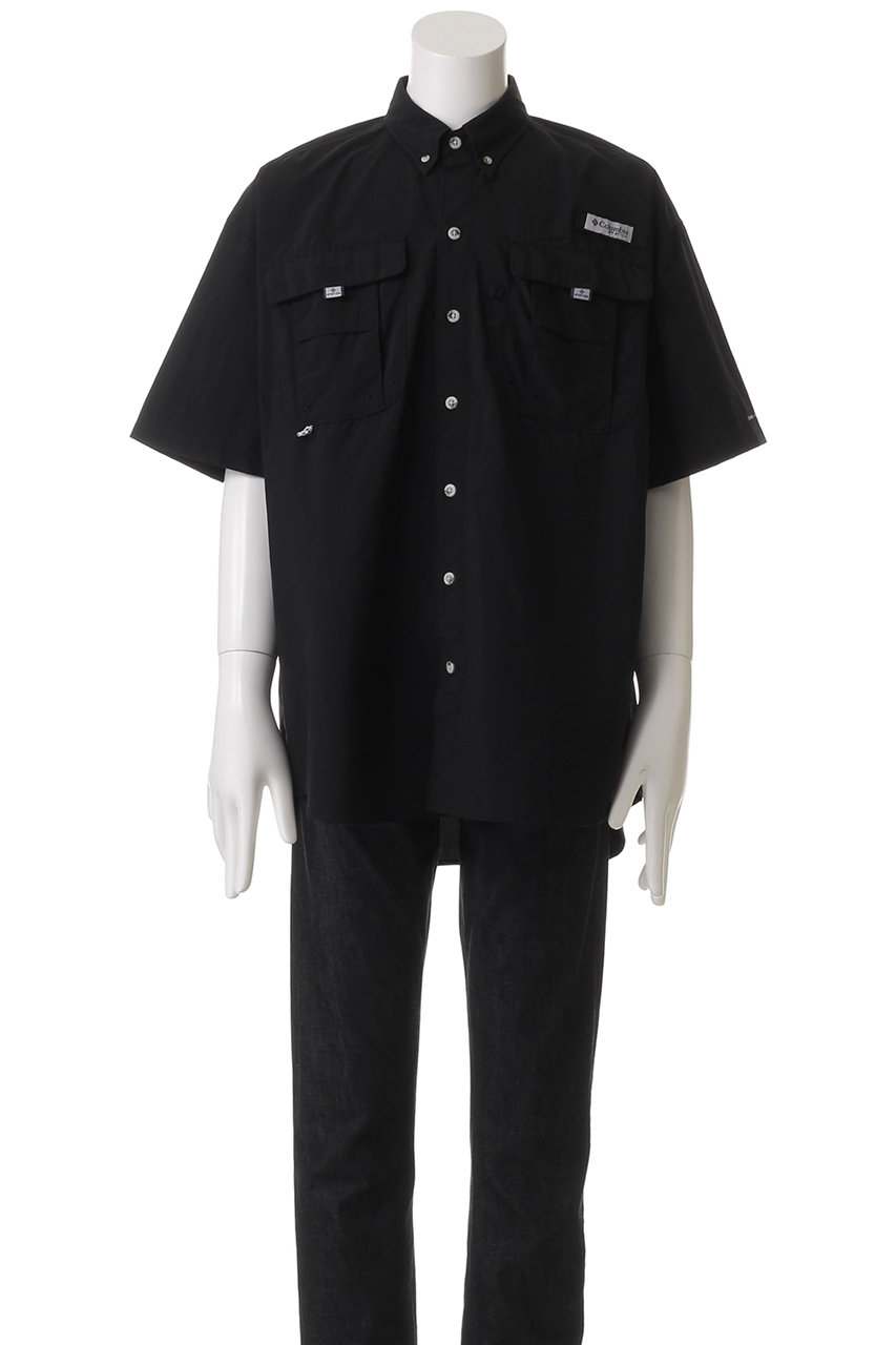 (取寄) コロンビア メンズ バハマ リ ショート スリーブ シャツ Columbia men Bahama II Short Sleeve Shirt Black 1 Columbia(コロンビア)｜【MEN】バハマ II ショートスリーブシャツ