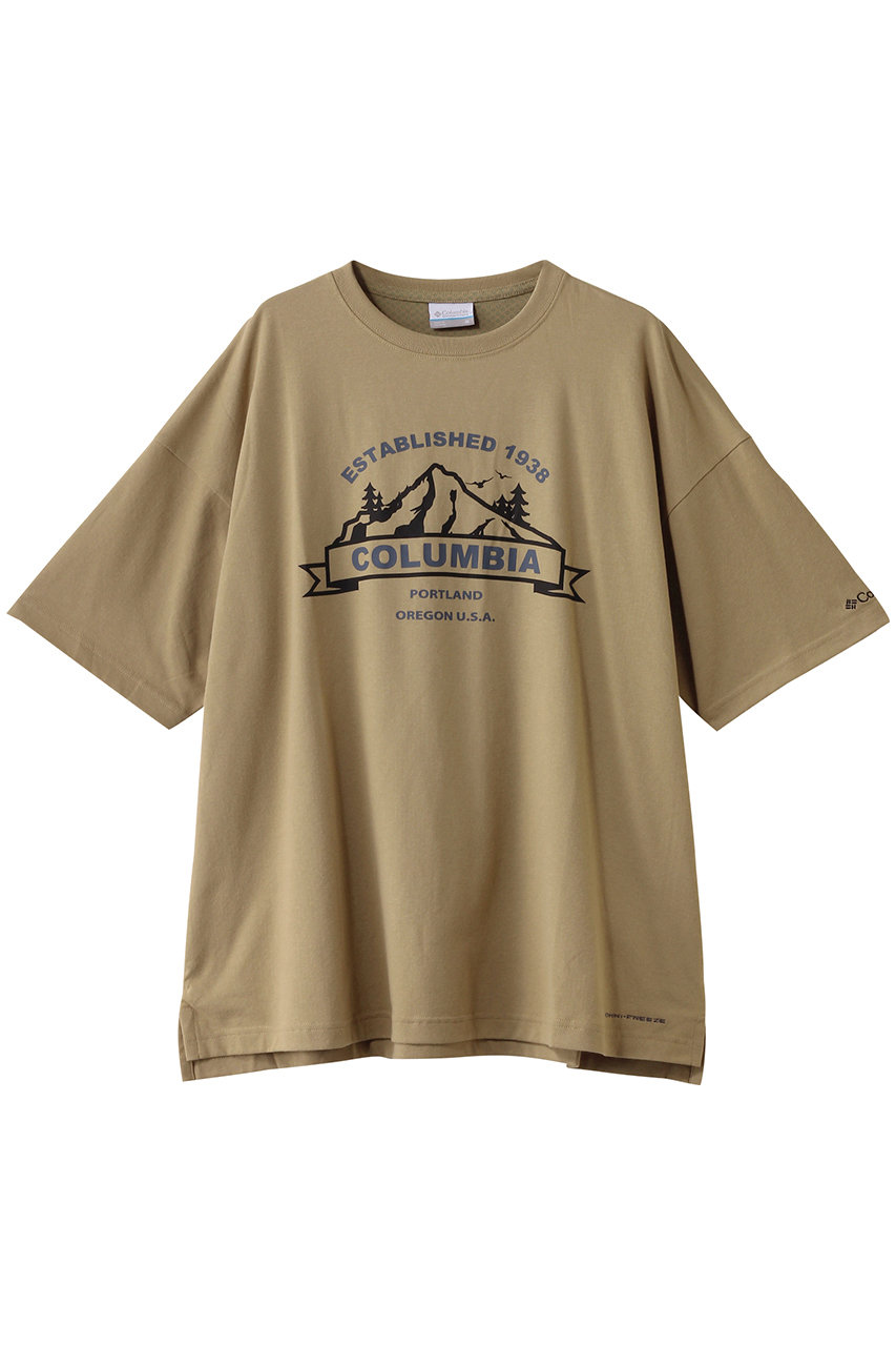 Columbia 【MEN】コールド ベイ ダッシュ ショートスリーブティー (Crouton・ Mountain, S) コロンビア ELLE SHOP Columbia 【MEN】コールド ベイ ダッシュ ショートスリーブティー (Crouton・ Mountain, S) コロンビア ELLE SHOP