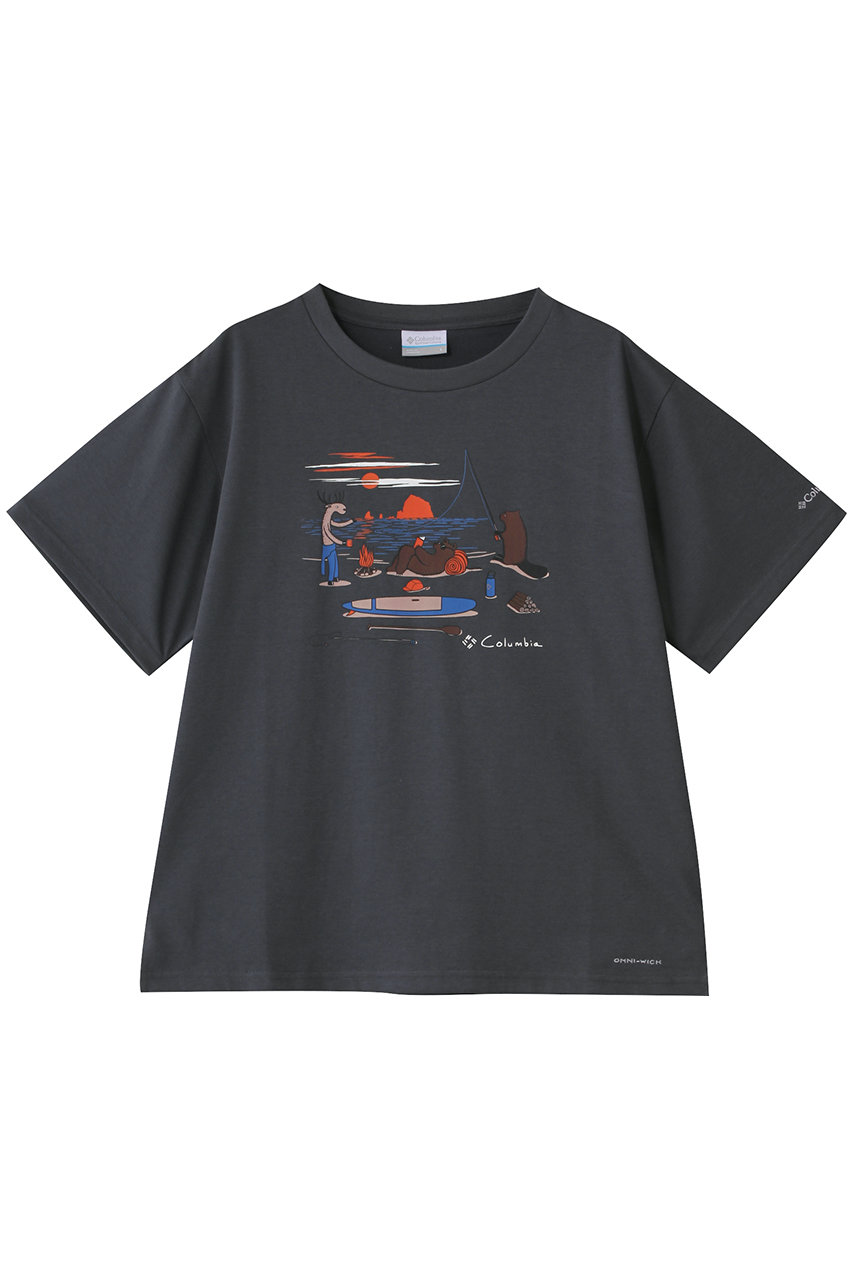 Columbia ウィメンズレイクトゥーアベニューショートスリーブTシャツ (Shark, L) コロンビア ELLE SHOP Columbia ウィメンズレイクトゥーアベニューショートスリーブTシャツ (Shark, L) コロンビア ELLE SHOP