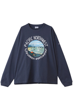 コロンビア/Columbiaの【MEN】レイクトゥアベニューグラフィックロングスリーブTシャツ(180100/180102)