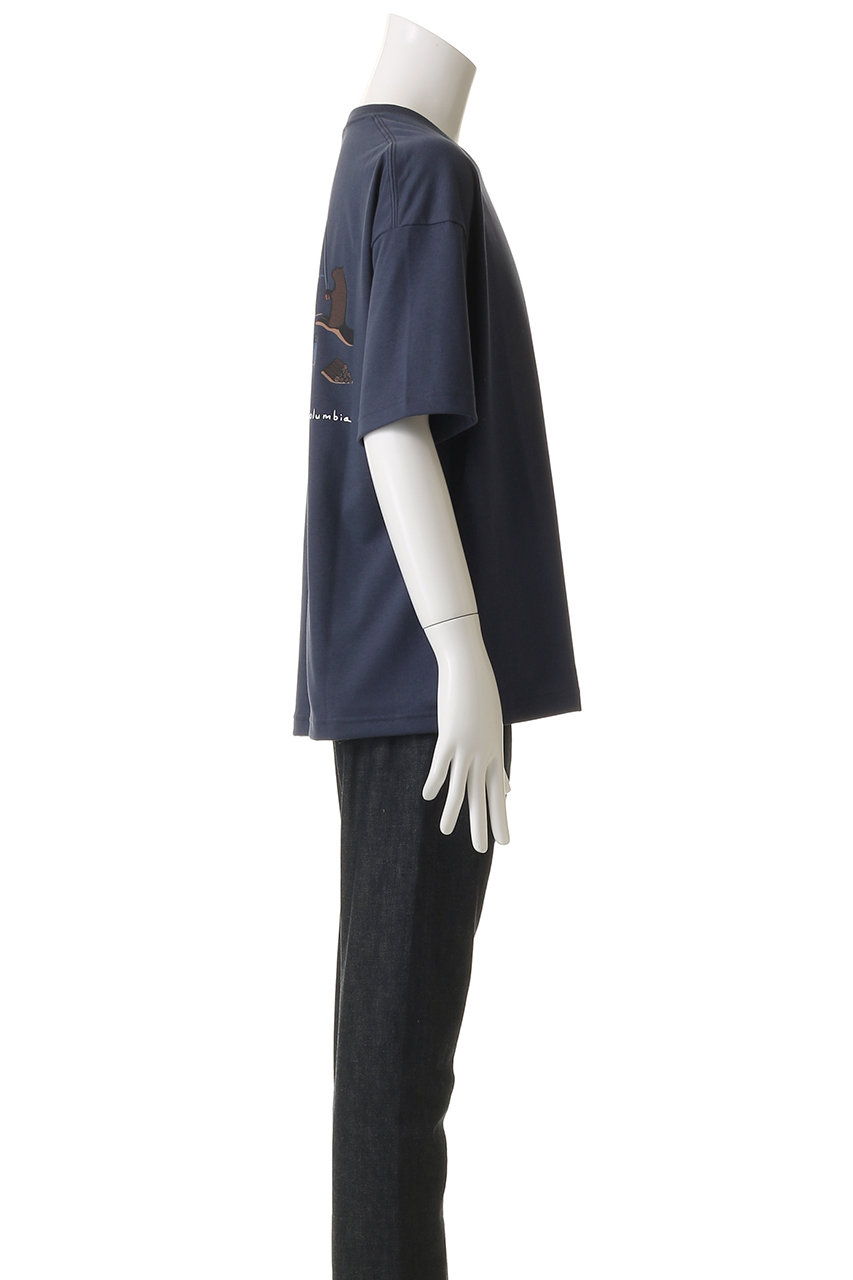 送料300円(税込)■te777■メンズ コロンビア 長袖Tシャツ M(PM0369-010) 6600円相当【シンオク】