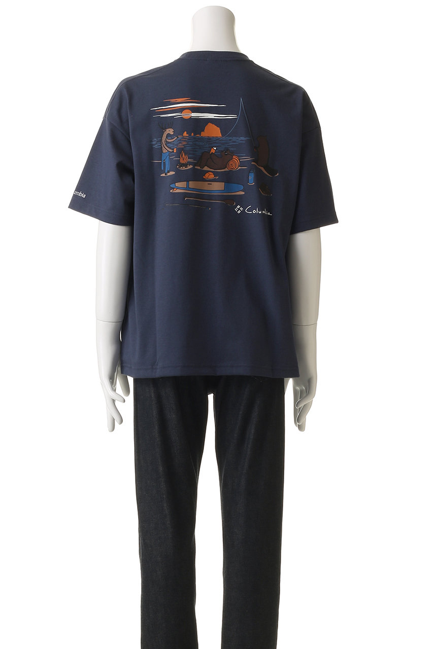 送料300円(税込)■te777■メンズ コロンビア 長袖Tシャツ M(PM0369-010) 6600円相当【シンオク】