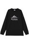 【MEN】アーバンハイクグラフィックロングスリーブTシャツ コロンビア/Columbia Black・ Front Print