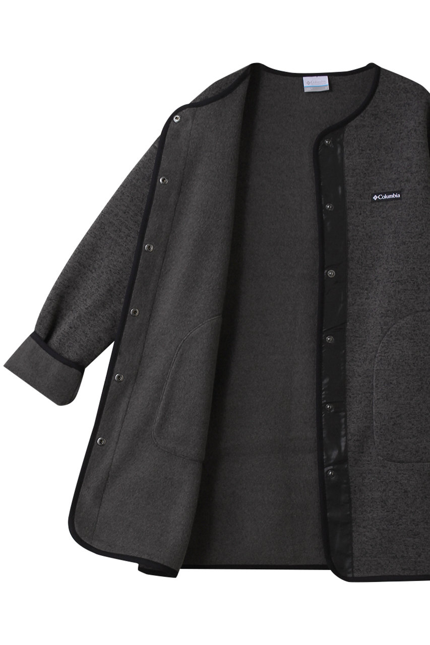 コロンビア ノーカラー ロングコートXL Columbia コロンビア ノーカラー ロングコートXL Columbia コロンビア
