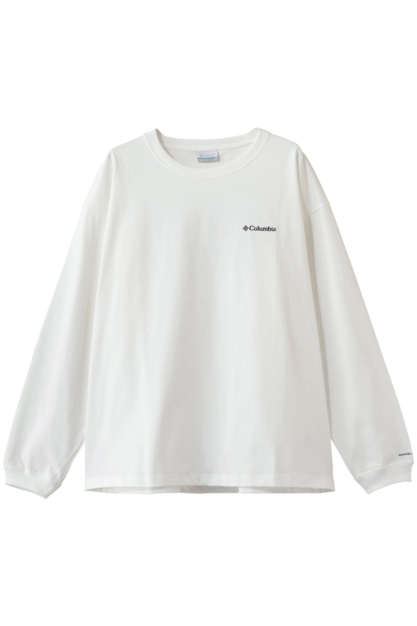 コロンビア/Columbiaの【UNISEX】ロマビスタグラフィックロングスリーブTシャツ(Sea Salt/PM0764)