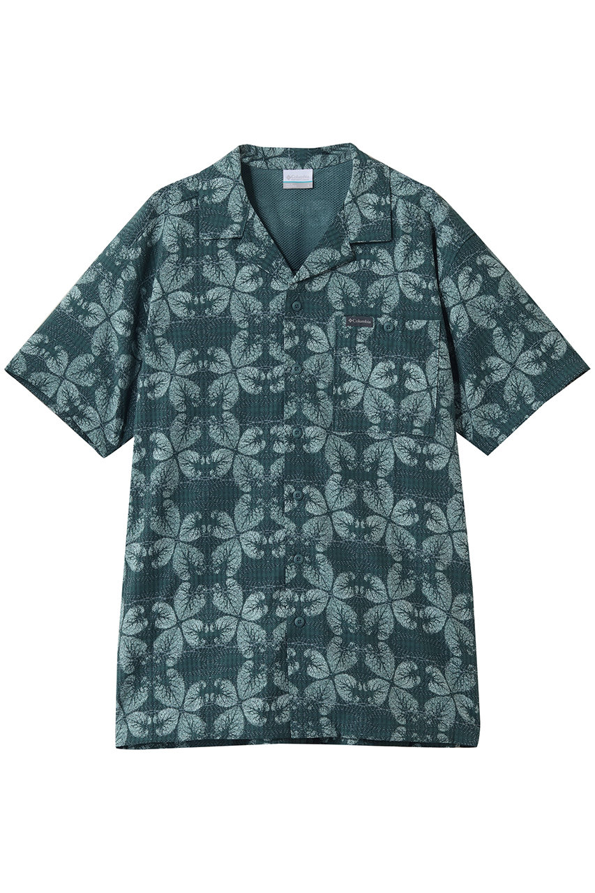 コロンビア/Columbiaの【MEN】ユーティライザープリントキャンプシャツ(Everblue Floreidosco/AE3889)