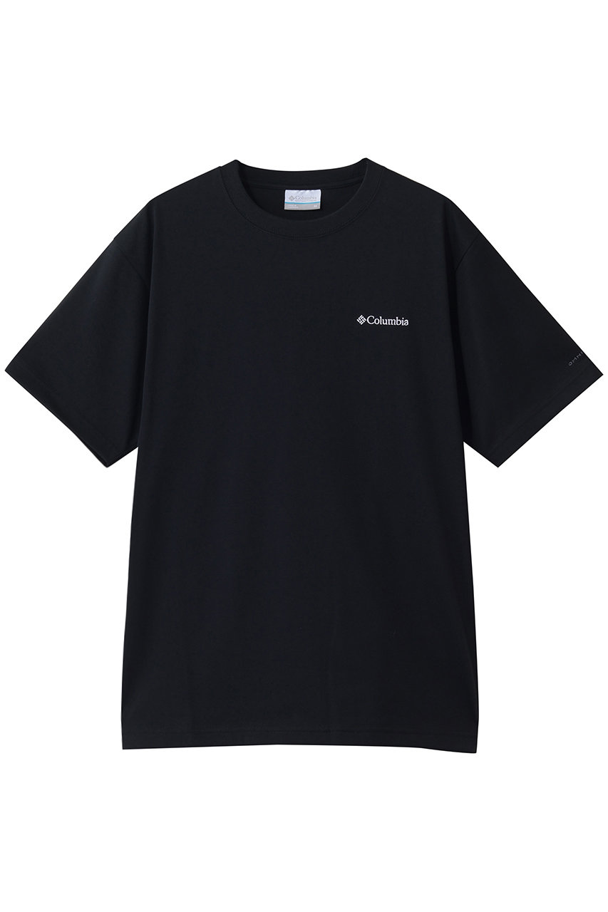 コロンビア/Columbiaの【MEN】ヤハラフォレストグラフィックショートスリーブTシャツ(Black Back Print/PG5174)