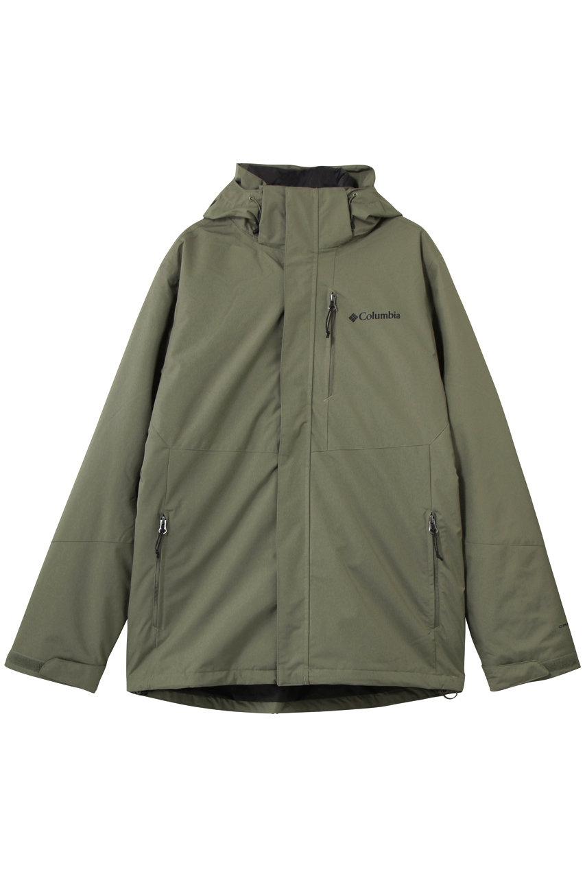 Columbia 【MEN】エレメントブロッカーIIIインターチェンジジャケット (Stone Green, L) コロンビア ELLE SHOP