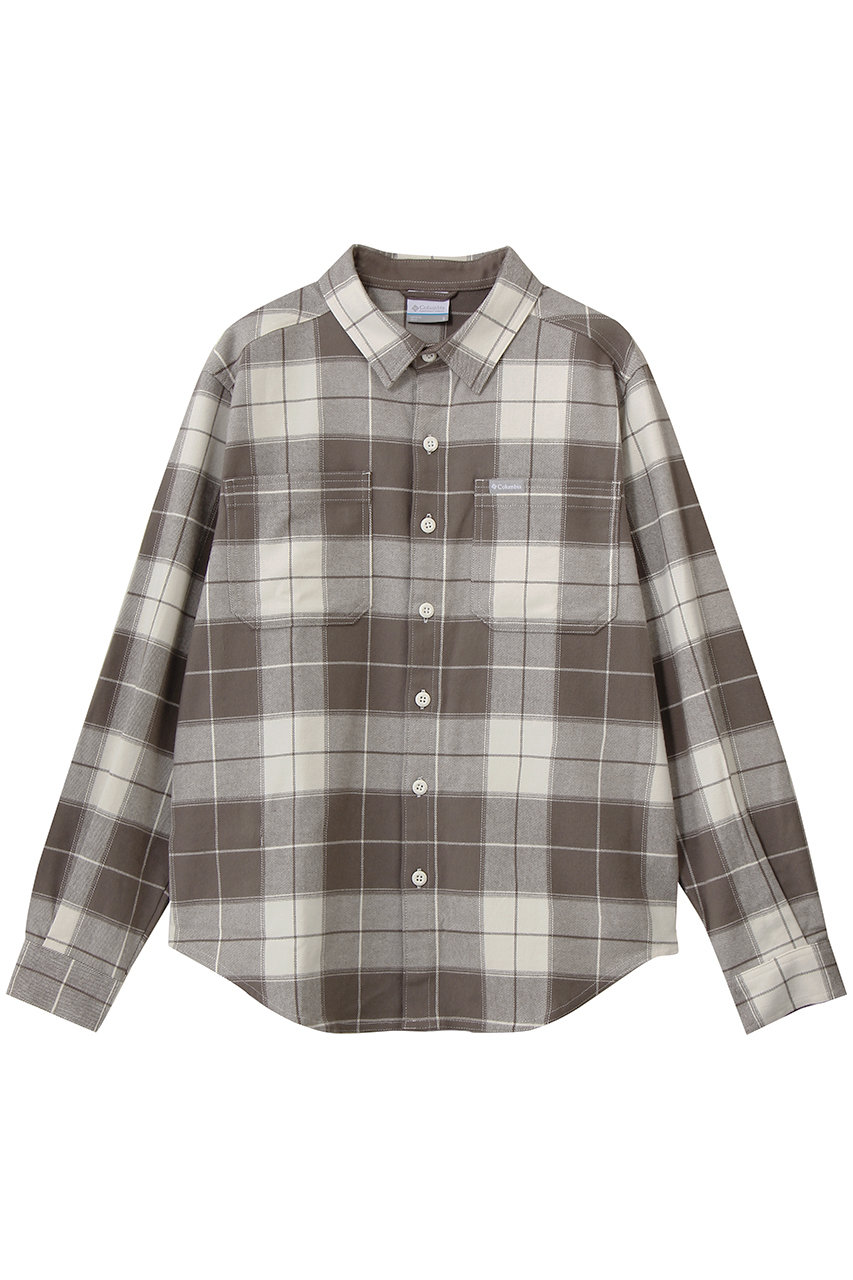 Columbia 【MEN】ピッチストーンストレッチフランネル (Sea Salt Macro Tarta, M) コロンビア ELLE SHOP