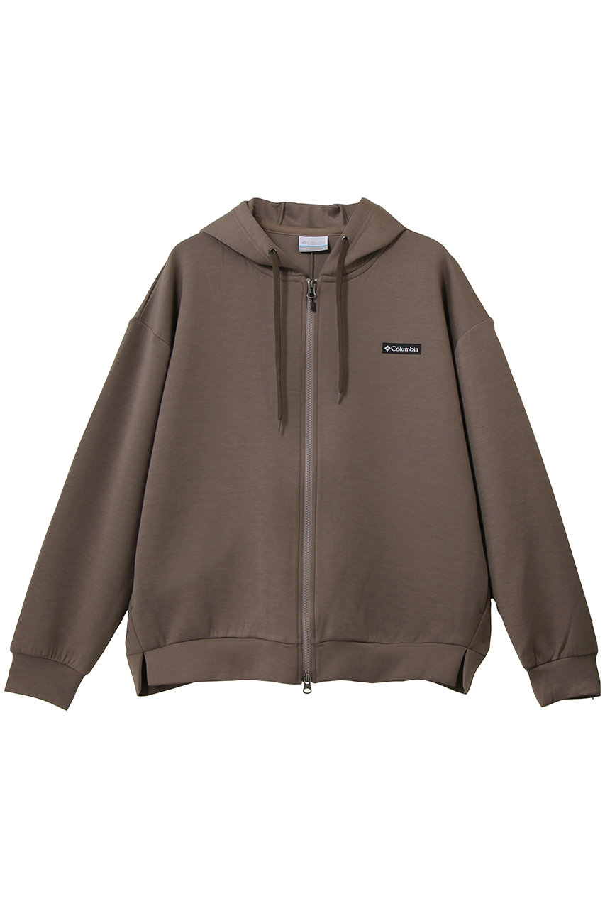 Columbia ウィメンズコージーループフルジップフーディ (Iron, S) コロンビア ELLE SHOP