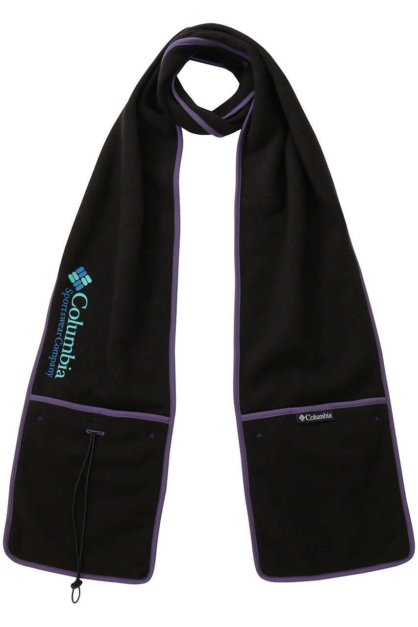Columbia 【UNISEX】パラボリズムクリークフリースマフラー (Black, O/S) コロンビア ELLE SHOP