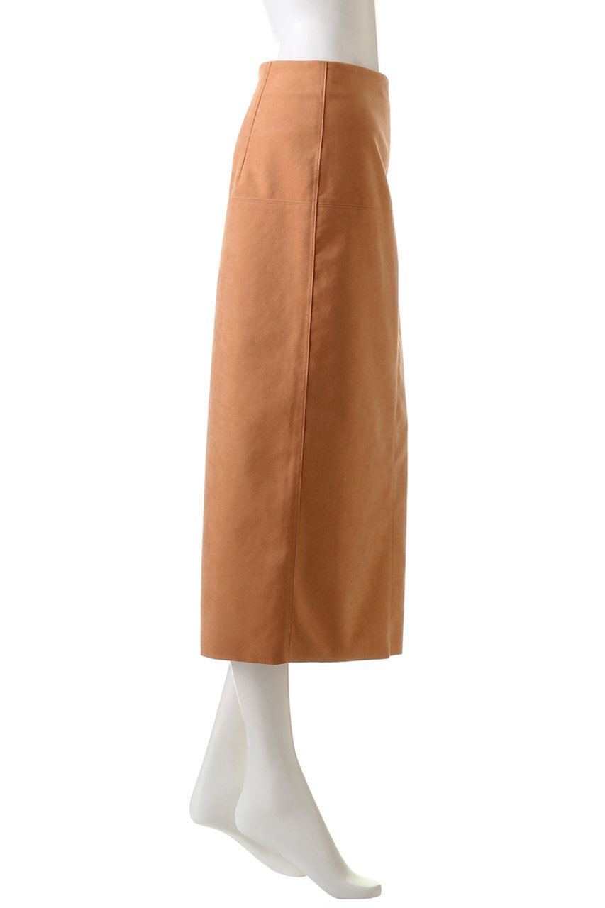 Gallardagalante ガリャルダガランテ スウェードタイトスカート オフホワイト の通販 Elleshop エル ショップ