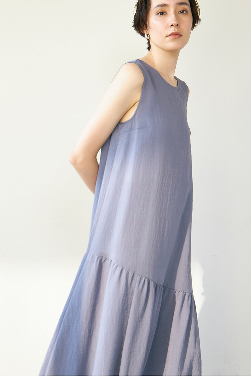 Gallardagalante ガリャルダガランテ ノースリーブ切替フレアワンピース パープル の通販 Elleshop エル ショップ