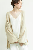 シルクモヘアカーディガン