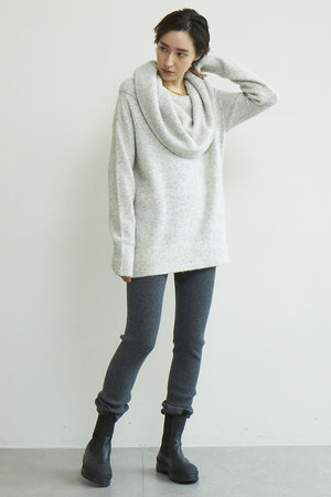 リブニットレギンス