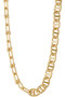 【EO】anchor and link chain necklace ガリャルダガランテ/GALLARDAGALANTE ゴールド