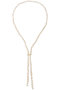 【EO】long pearl necklace (100cm) ガリャルダガランテ/GALLARDAGALANTE ゴールド