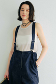 【La nature linge】メッシュタンクトップ